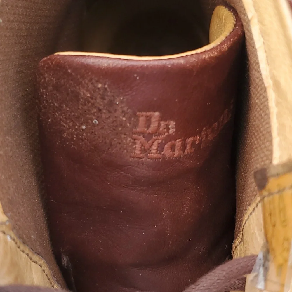 Men's Brown Leather Lace-Up Boots